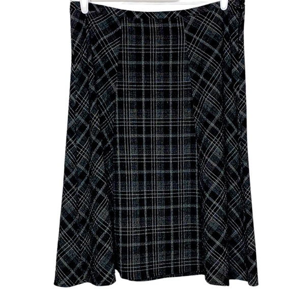 Dorin Frankfurt Plaid Skirt - Picture 1 of 4
